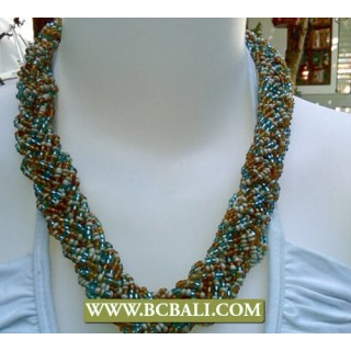 Seed Beading Necklace Fashion mix Colors